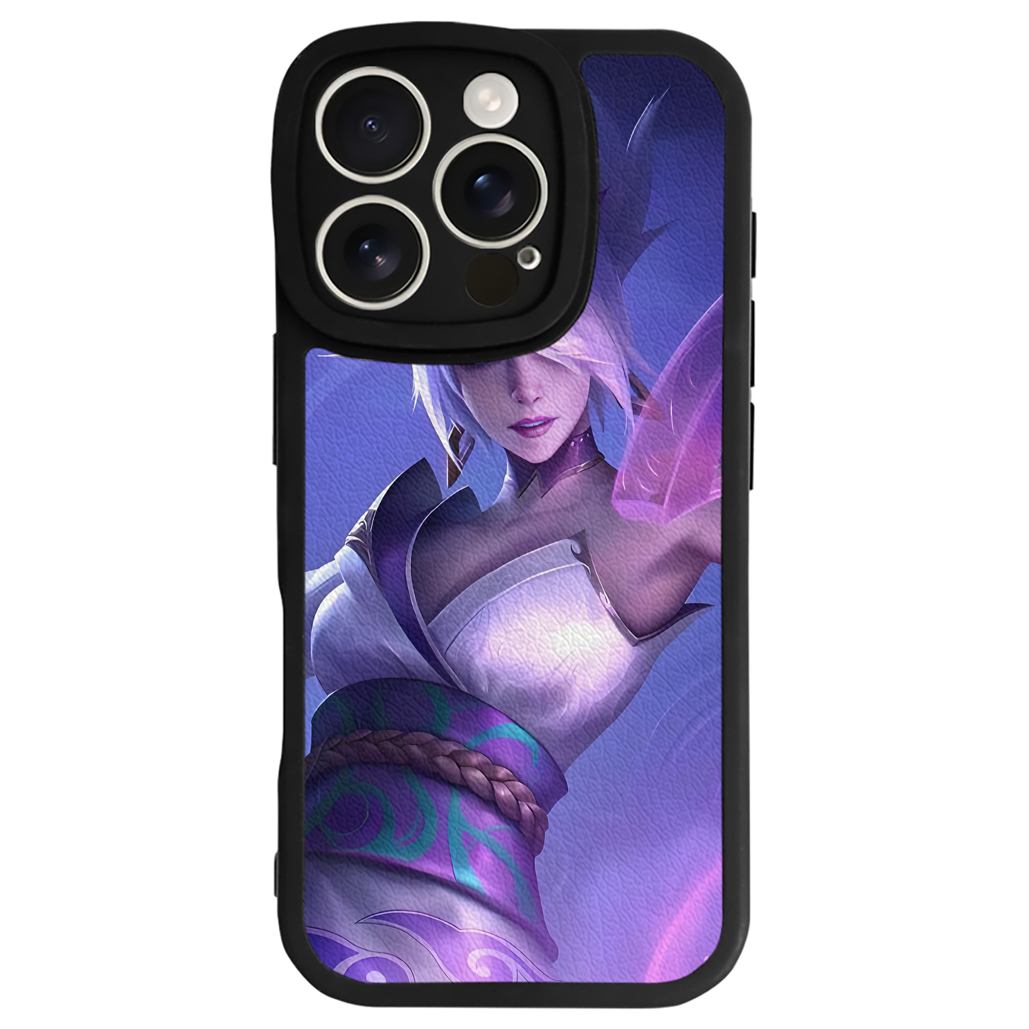 リーグ・オブ・レジェンド League of Legends LOL 【iPhone 16シリーズ対応】シリコンスマホケース（レザー調） 材質：シリコン